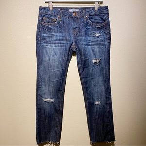 Vigoss The Brooklyn Skinny Distressed Cropped 9/10